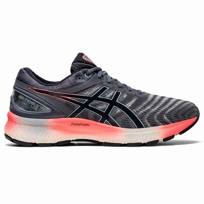 Asics Gel-Nimbus Lite - Miesten Juoksukengät - Harmaat/Mustat